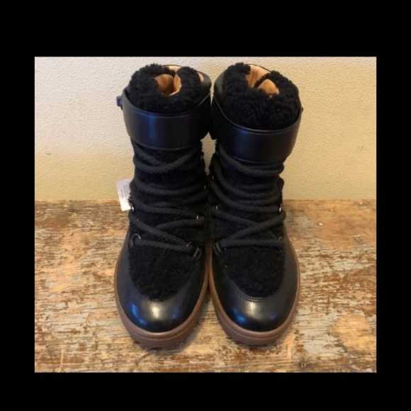 COACH - WEDGE BOOTIES (Monroe Sherling) - Picture 3 of 5